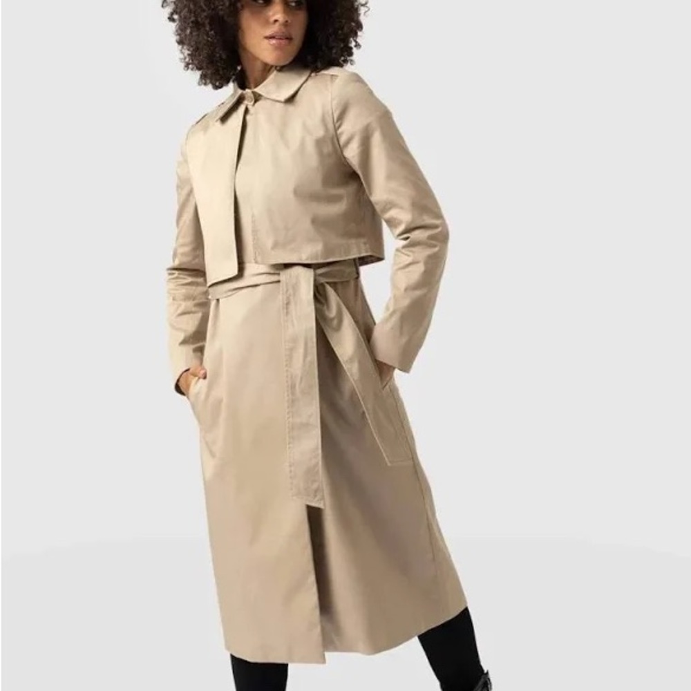 CLASSIC TRENCH COAT - BEIGE